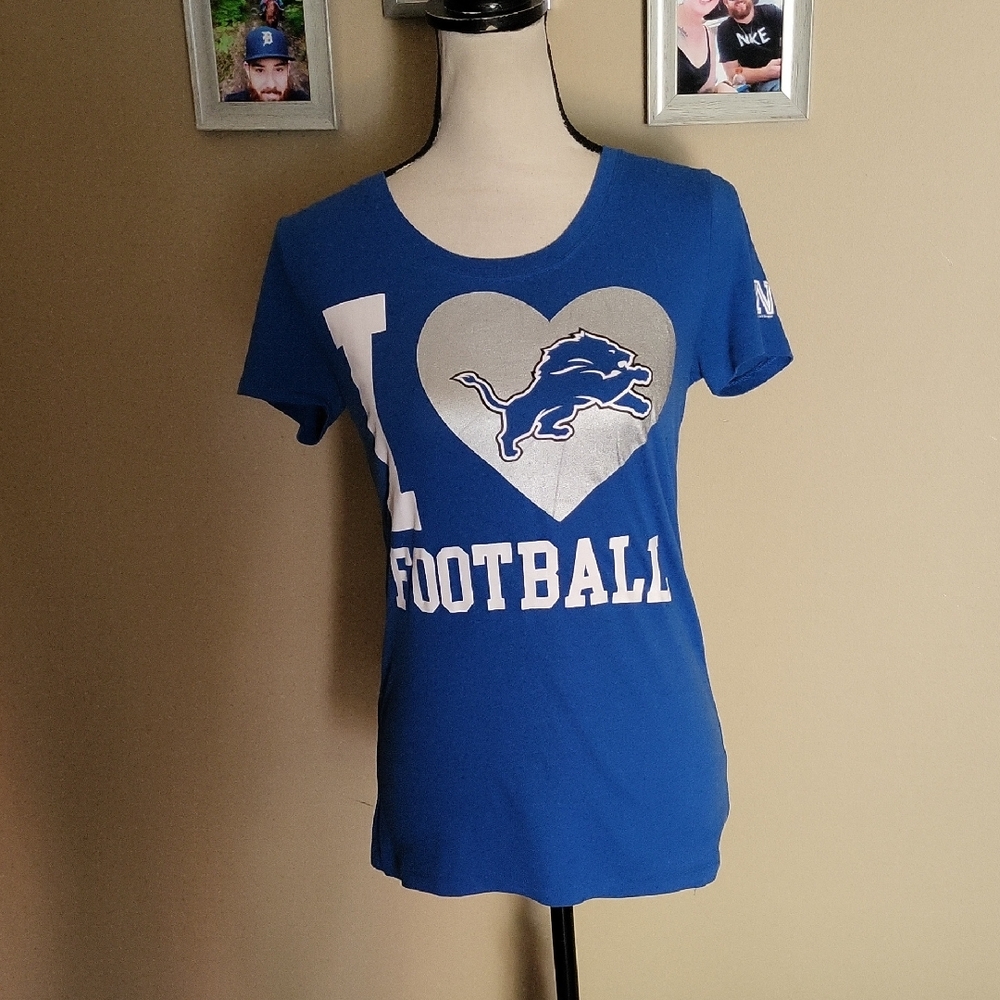 PINK Victoria's Secret Detroit Lions Football Tshirt